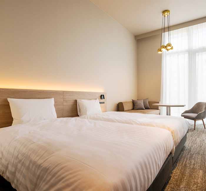 ツイン＋ソファーベッドルーム